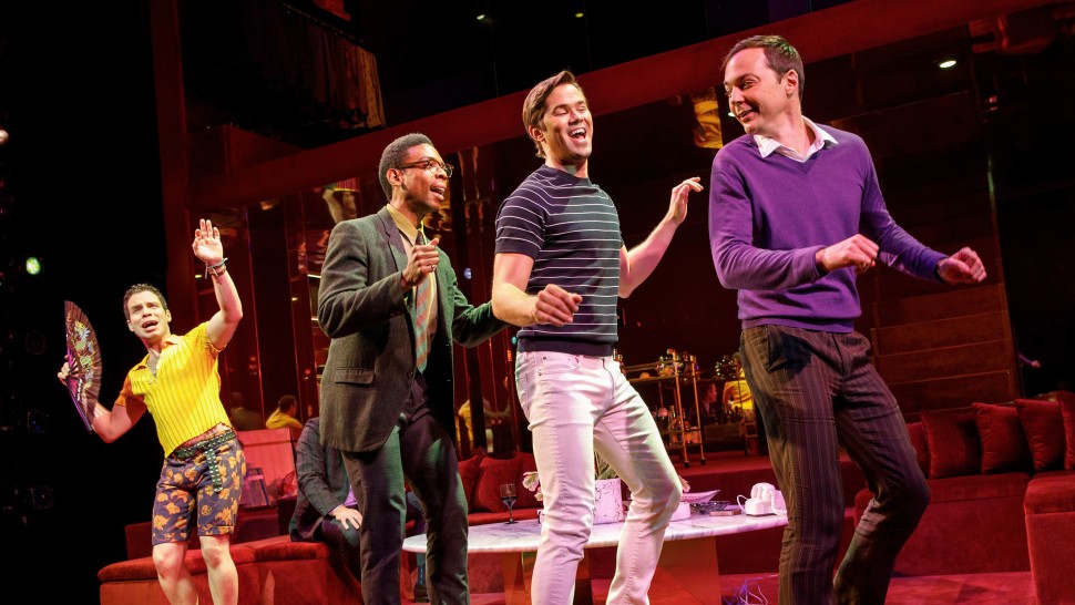 The_Boys_In_the_Band_Broaway_Production_Photo_2018_161 Robin De Jesús, Michael Benjamin Washington, Andrew Rannells and Jim Parsons in THE BOYS IN THE BAND, Photo by Joan Marcus, 2018_HR.jpg