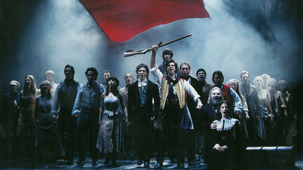 The act one finale of Les Misérables.