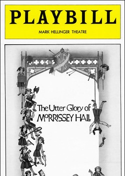 The Utter Glory of Morrissey Hall Playbill - May 1979