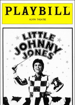 <i></noscript>Little Johnny Jones</i> Playbill - Opening Night, March 1982″><figcaption><span class=